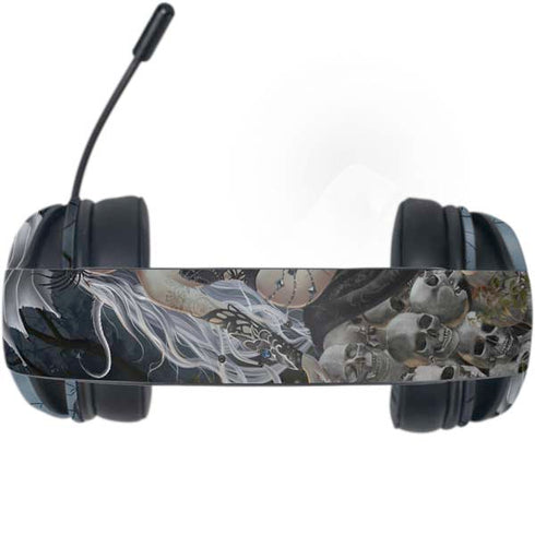 Gothic Queen with Silver Dragon by Nene Thomas Razer Kraken X Skin